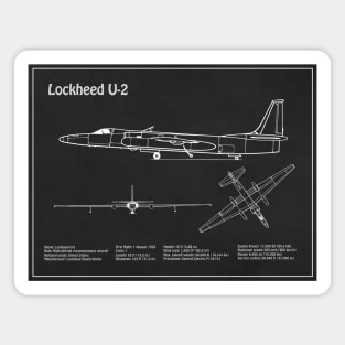 Lockheed U-2 Dragon Lady - PD Magnet